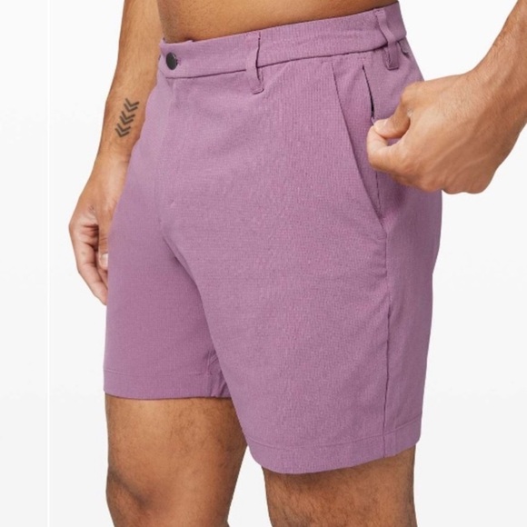Lululemon Commission Short 7’ Light Amethyst Velvet Size 30